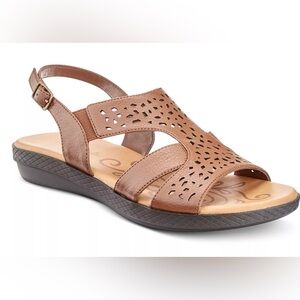 Easy Street - Bolt Sandal - Tan - Size 7